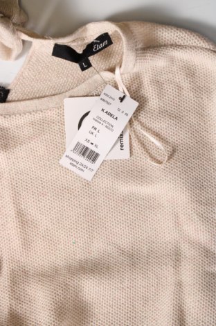 Pulover de femei Etam, Mărime L, Culoare Bej, Preț 85,85 Lei