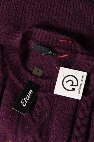 Γυναικείο πουλόβερ Etam, Μέγεθος S, Χρώμα Βιολετί, Τιμή 13,46 €