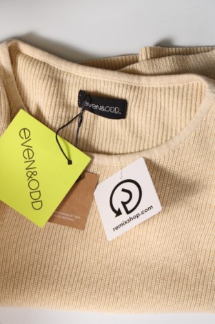Γυναικείο πουλόβερ Even&Odd, Μέγεθος M, Χρώμα Εκρού, Τιμή 8,30 €