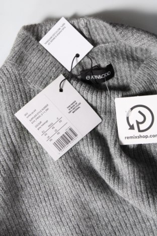 Дамски пуловер Even&Odd, Размер XS, Цвят Сив, Цена 21,16 лв.