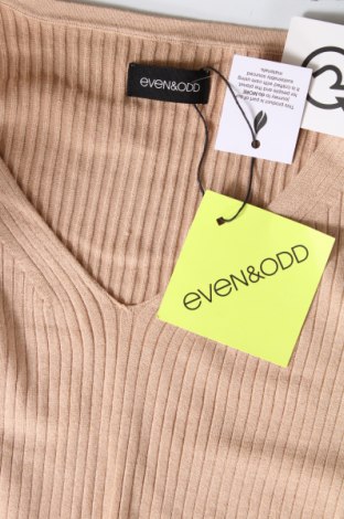 Γυναικείο πουλόβερ Even&Odd, Μέγεθος L, Χρώμα  Μπέζ, Τιμή 8,54 €