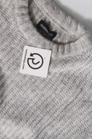 Дамски пуловер Even&Odd, Размер M, Цвят Сив, Цена 29,00 лв.