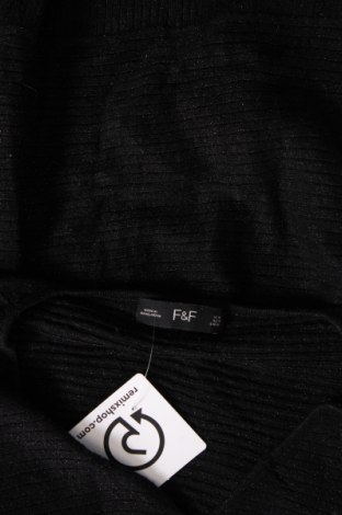 Γυναικείο πουλόβερ F&F, Μέγεθος XL, Χρώμα Μαύρο, Τιμή 8,61 €