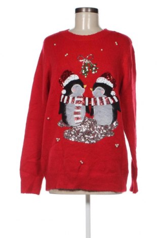 Γυναικείο πουλόβερ F&F, Μέγεθος XL, Χρώμα Κόκκινο, Τιμή 5,38 €