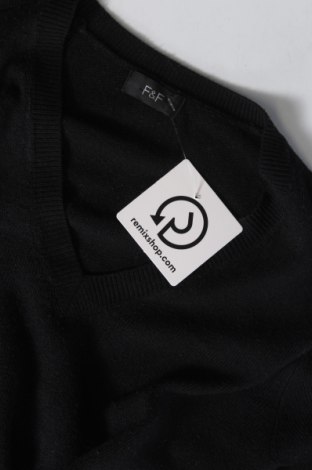 Дамски пуловер F&F, Размер S, Цвят Черен, Цена 3,19 лв.