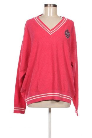 Дамски пуловер FILA, Размер L, Цвят Розов, Цена 31,32 лв.