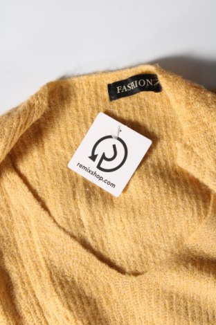 Damski sweter Fashion, Rozmiar L, Kolor Żółty, Cena 27,83 zł