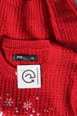 Pulover de femei Fb Sister, Mărime XS, Culoare Roșu, Preț 28,62 Lei