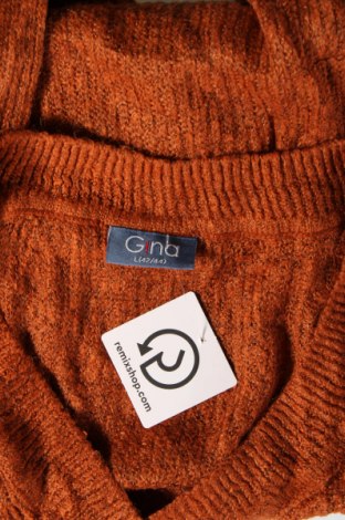Γυναικείο πουλόβερ Gina, Μέγεθος L, Χρώμα Καφέ, Τιμή 4,49 €