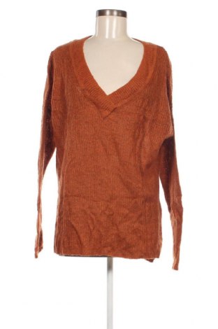 Дамски пуловер Gina, Размер L, Цвят Кафяв, Цена 7,83 лв.
