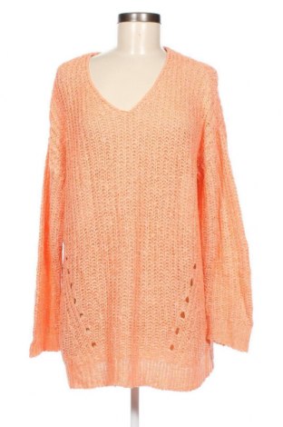 Дамски пуловер Gina Tricot, Размер S, Цвят Оранжев, Цена 6,60 лв.