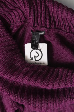 Дамски пуловер H&M, Размер M, Цвят Лилав, Цена 11,60 лв.