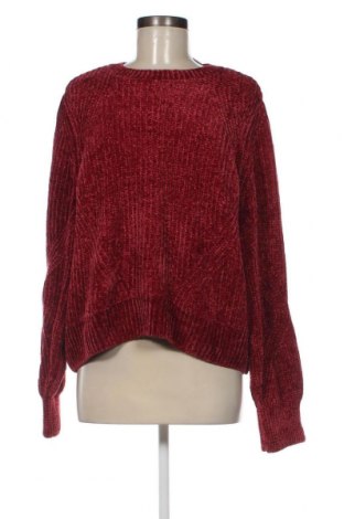 Дамски пуловер H&M, Размер L, Цвят Червен, Цена 13,34 лв.