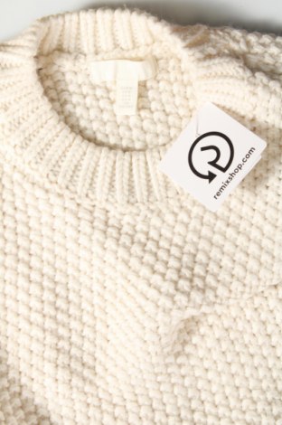Γυναικείο πουλόβερ H&M, Μέγεθος M, Χρώμα Λευκό, Τιμή 4,66 €