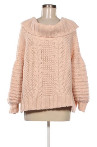 Dámský svetr H&M, Velikost XL, Barva Růžová, Cena  66,00 Kč