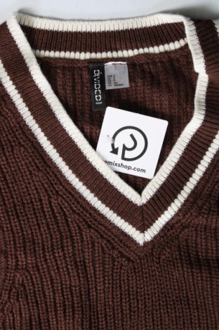 Дамски пуловер H&M Divided, Размер S, Цвят Кафяв, Цена 7,25 лв.