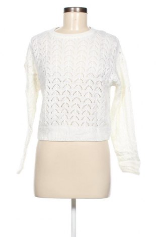 Дамски пуловер H&M Divided, Размер XS, Цвят Бял, Цена 7,54 лв.