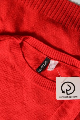 Damski sweter H&M Divided, Rozmiar M, Kolor Czerwony, Cena 46,38 zł