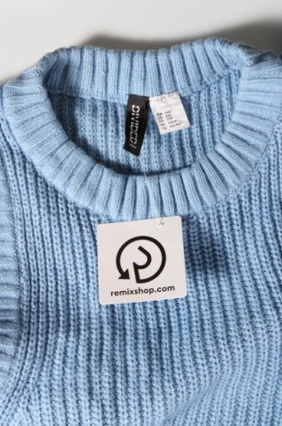Дамски пуловер H&M Divided, Размер XXS, Цвят Син, Цена 6,38 лв.
