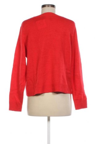 Дамски пуловер H&M Divided, Размер L, Цвят Червен, Цена 8,70 лв.