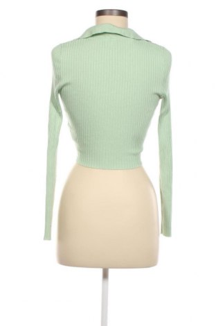 Дамски пуловер H&M Divided, Размер S, Цвят Зелен, Цена 6,96 лв.