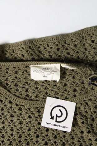 Дамски пуловер H&M L.O.G.G., Размер XS, Цвят Зелен, Цена 4,35 лв.