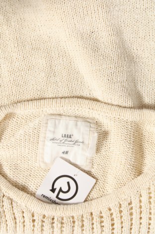 Pulover de femei H&M L.O.G.G., Mărime S, Culoare Ecru, Preț 15,26 Lei