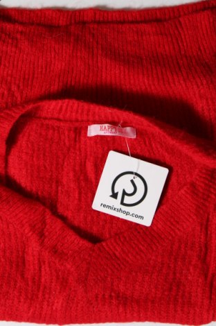 Dámsky pulóver Happy 13, Veľkosť M, Farba Červená, Cena  5,44 €