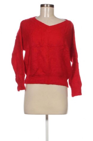 Дамски пуловер Happy 13, Размер M, Цвят Червен, Цена 8,00 лв.