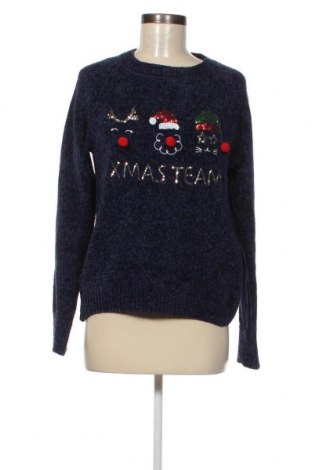 Дамски пуловер In Extenso, Размер S, Цвят Син, Цена 29,01 лв.