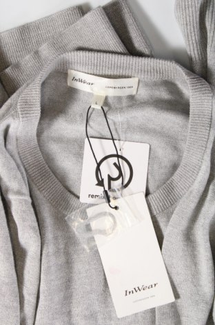 Γυναικείο πουλόβερ In Wear, Μέγεθος L, Χρώμα Ασημί, Τιμή 67,77 €