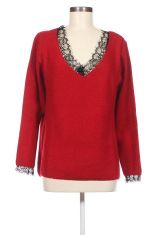 Дамски пуловер Irl, Размер L, Цвят Червен, Цена 46,00 лв.