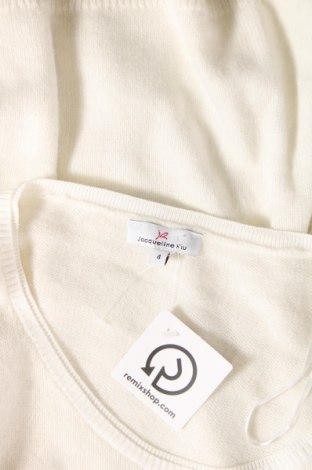 Дамски пуловер Jacqueline Riu, Размер L, Цвят Бял, Цена 18,40 лв.