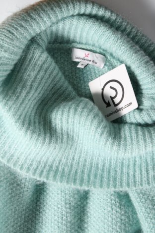 Γυναικείο πουλόβερ Jacqueline Riu, Μέγεθος L, Χρώμα Πράσινο, Τιμή 4,66 €