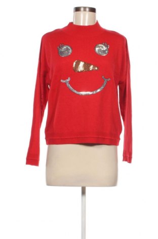 Дамски пуловер Jdy, Размер S, Цвят Червен, Цена 44,00 лв.