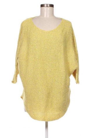 Дамски пуловер Jean Pascale, Размер L, Цвят Жълт, Цена 9,28 лв.