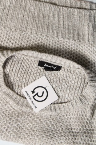Γυναικείο πουλόβερ Jennyfer, Μέγεθος L, Χρώμα Γκρί, Τιμή 5,38 €