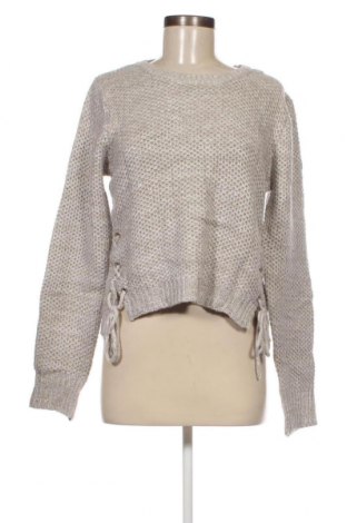 Γυναικείο πουλόβερ Jennyfer, Μέγεθος L, Χρώμα Γκρί, Τιμή 4,49 €