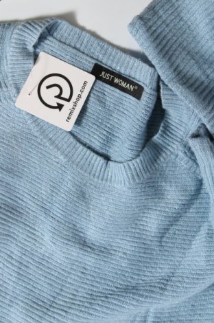 Damski sweter Just Woman, Rozmiar XL, Kolor Niebieski, Cena 32,47 zł