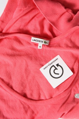 Damenpullover Lacoste, Größe M, Farbe Rosa, Preis 36,91 €