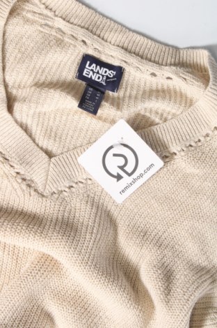 Γυναικείο πουλόβερ Lands' End, Μέγεθος M, Χρώμα  Μπέζ, Τιμή 17,94 €