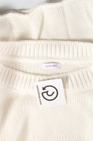 Γυναικείο πουλόβερ Lascana, Μέγεθος XL, Χρώμα Λευκό, Τιμή 11,38 €