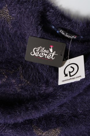 Női pulóver Lilou Secret, Méret M, Szín Lila, Ár 5 543 Ft