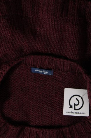 Дамски пуловер Lindsay Moda, Размер M, Цвят Червен, Цена 13,05 лв.