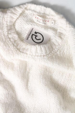 Дамски пуловер Lola Liza, Размер S, Цвят Бял, Цена 29,00 лв.