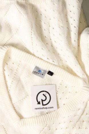 Γυναικείο πουλόβερ Luhta, Μέγεθος XL, Χρώμα Λευκό, Τιμή 19,87 €