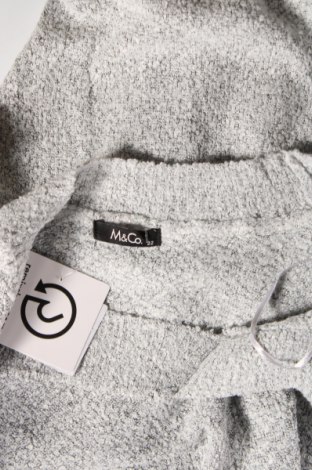 Дамски пуловер M&Co., Размер XXL, Цвят Сив, Цена 13,92 лв.