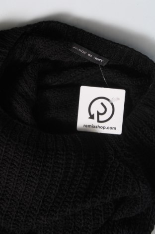 Γυναικείο πουλόβερ Made In Italy, Μέγεθος S, Χρώμα Μαύρο, Τιμή 4,49 €