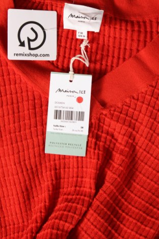 Γυναικείο πουλόβερ Maison 123, Μέγεθος M, Χρώμα Πορτοκαλί, Τιμή 34,46 €