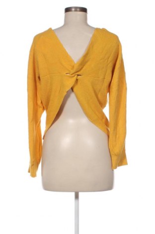 Дамски пуловер Mango, Размер L, Цвят Жълт, Цена 7,40 лв.